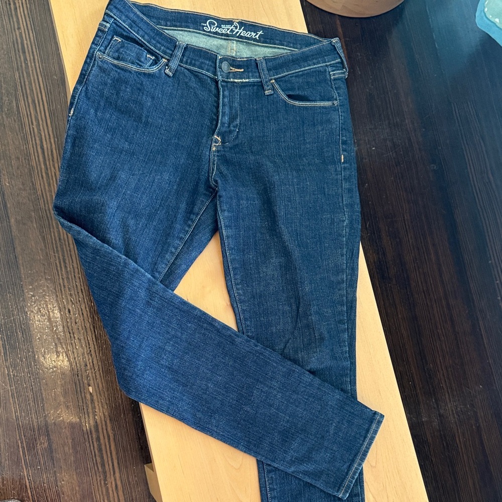 Old Navy Dark Blue Sweetheart Jeans